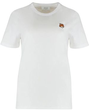 Maison Kitsuné T-Shirts - Wit