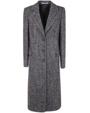 Tagliatore Jassen ,Bruin ,Single-Breasted Coats - Grijs