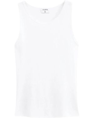 Filippa K Sleeveless Tops - Blanco