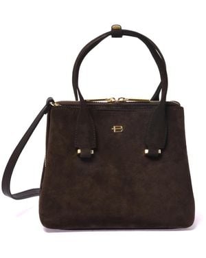 Baldinini Wildleder Handtasche - Schwarz
