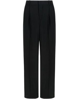 Balmain Wide Trousers - Black