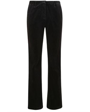 Massimo Alba Wide Trousers - Nero