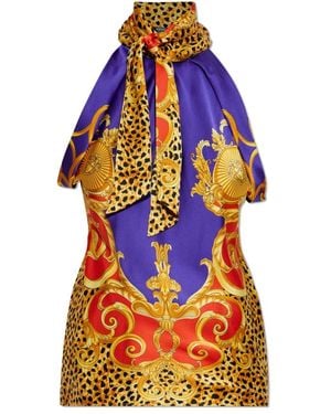Versace Sleeveless Tops - Blauw