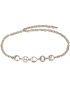 Chloé Belts - Metallic
