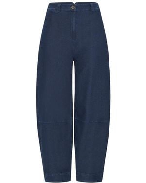 Ichi Wide Jeans - Azul