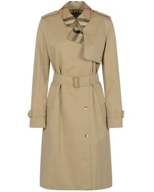 Burberry Trench Coats - Neutro
