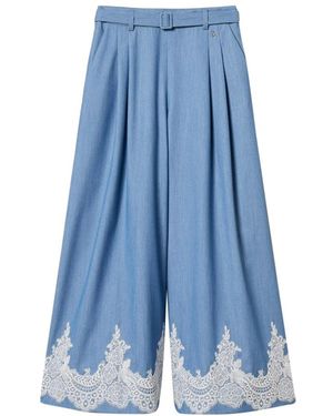 Actitude Wide Trousers - Blue