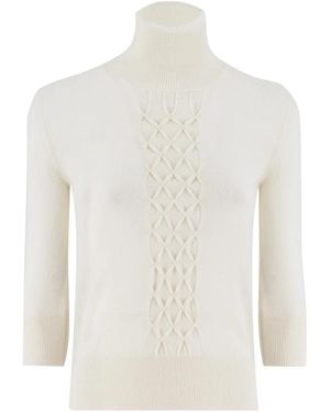 Ermanno Scervino Turtlenecks - Blanco