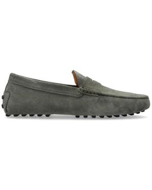 Tod's Schoenen ,Grijs ,Leer Gommino Loafers - Groen