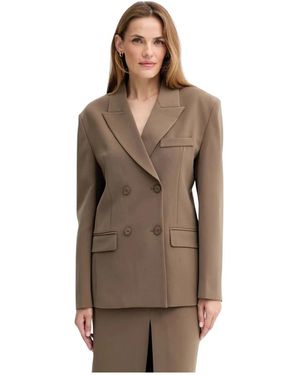 Isabelle Blanche Blazer - Bruin