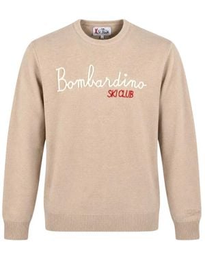 MC2 Saint Barth Round-Neck Knitwear - Neutro