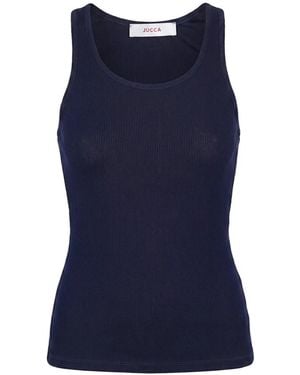Jucca Sleeveless Tops - Blue