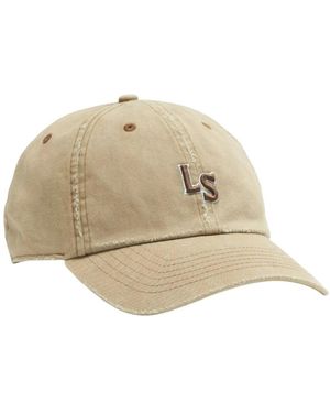 Levi's Accessoires ,Katoen Monogram Cap - Naturel