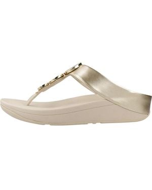 Fitflop Halo Bead-Circle Metallic Sandalen