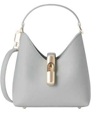Furla Iride Mini Hobo - Grau