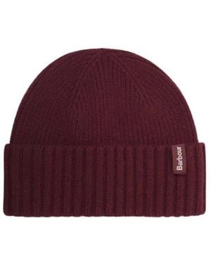 Barbour Danforth Woll-Kaschmir Mütze - Rot