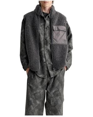 Maison Kitsuné Vests - Gris