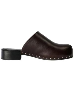 Our Legacy Heeled Mules - Brown