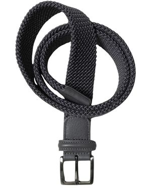Anderson's Accessoires ,Zwart ,Leer Elastische Taric Riem