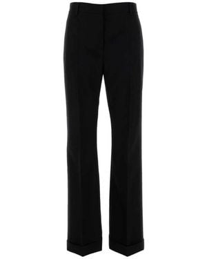 Prada Straight Trousers - Black