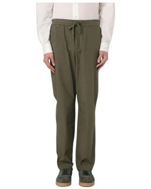 Woolrich Straight Trousers - Green