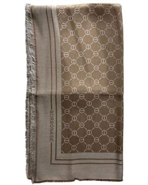 Borbonese Winter Scarves - Marron