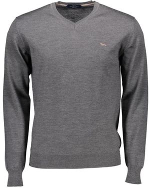 Harmont & Blaine V-Neck Knitwear - Grey