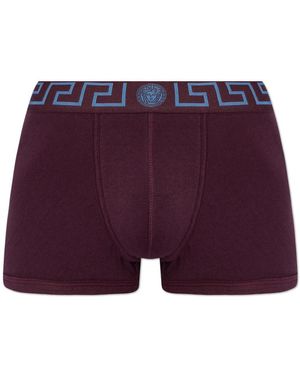 Versace Boxer in cotone - Viola