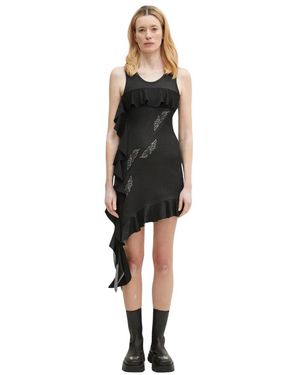 ANDERSSON BELL Flow Ruffle Dress - Zwart