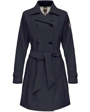 Colmar Fitness ,Blauw ,Leer Trenchcoat En Regenjas