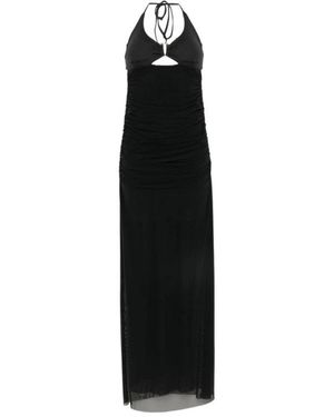 Fisico Maxi Dresses - Black