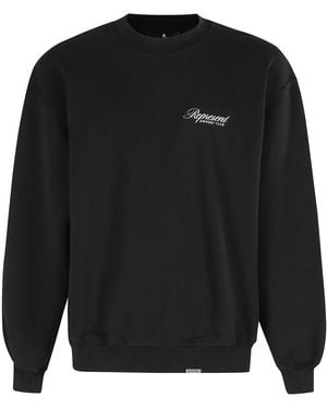 Represent Owners Club Script Sweater Schwarz Langarm