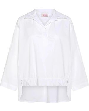 Deha Overhemden ,Wit ,Katoen Blusa