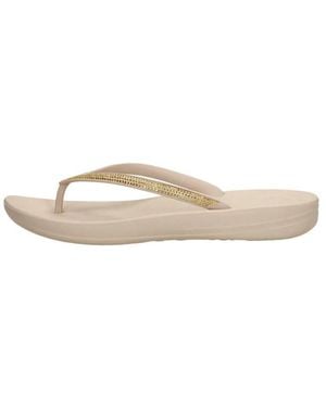 Fitflop Schoenen ,I Qushion Sparkle Flip Flop - Naturel