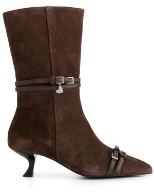FABIENNE CHAPOT Heeled Boots - Marrone