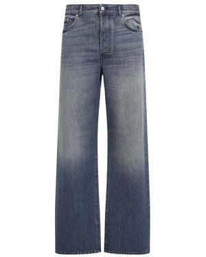Dries Van Noten Wide Jeans - Azul