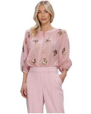 Nukus Lynn Bluse Paillet - Pink