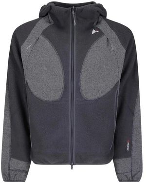 ROA Ocular Polartec Thermal Pro Zip-Up Hoodie - Grau