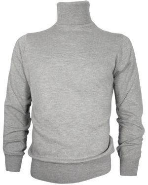 Cashmere Company Turtlenecks - Grey