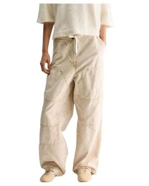 Bellerose Wide Trousers - Neutro