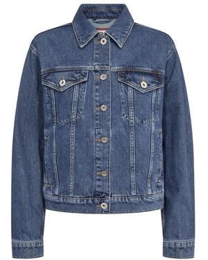 Mos Mosh Denim Jassen - Blauw