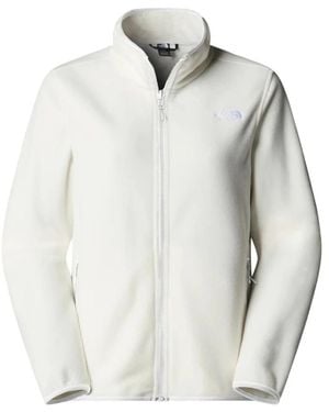 The North Face Fitness ,Wit ,Polyester Glacier Fleece Jacket