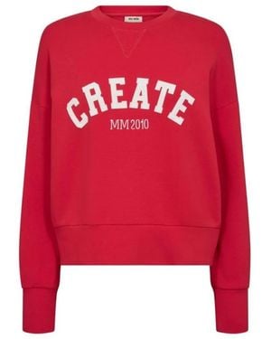 Mos Mosh Sweatshirts - Rosso