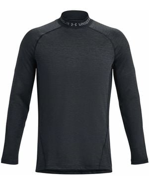 Under Armour Coldgear Twist Mock Longsleeve - Blauw