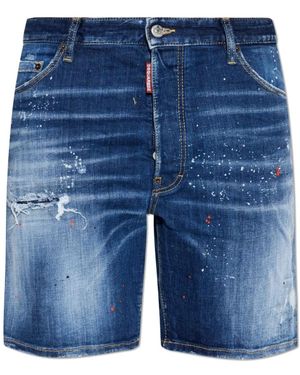DSquared² Denim Shorts - Azul