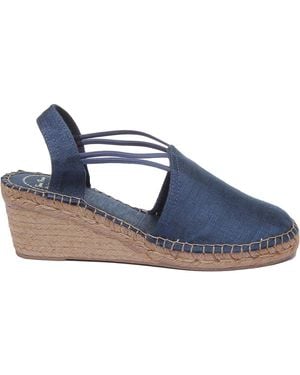 Toni Pons Wedges - Blue