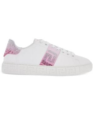 Versace Greca Medusa Nieten-Sneaker - Pink