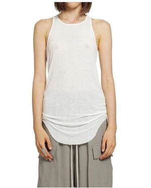 Rick Owens Sleeveless Tops - Blanc