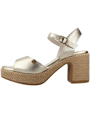 POPA Schoenen ,Geel ,Leer Daira Laminado