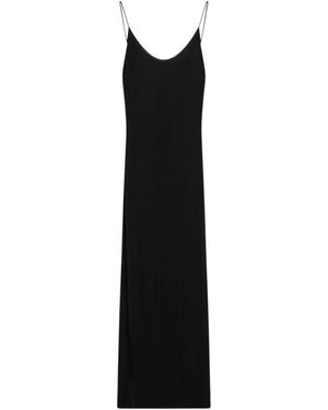 Saint Laurent Kleedjes ,Zwart ,Cassandre Chain Backless Dress